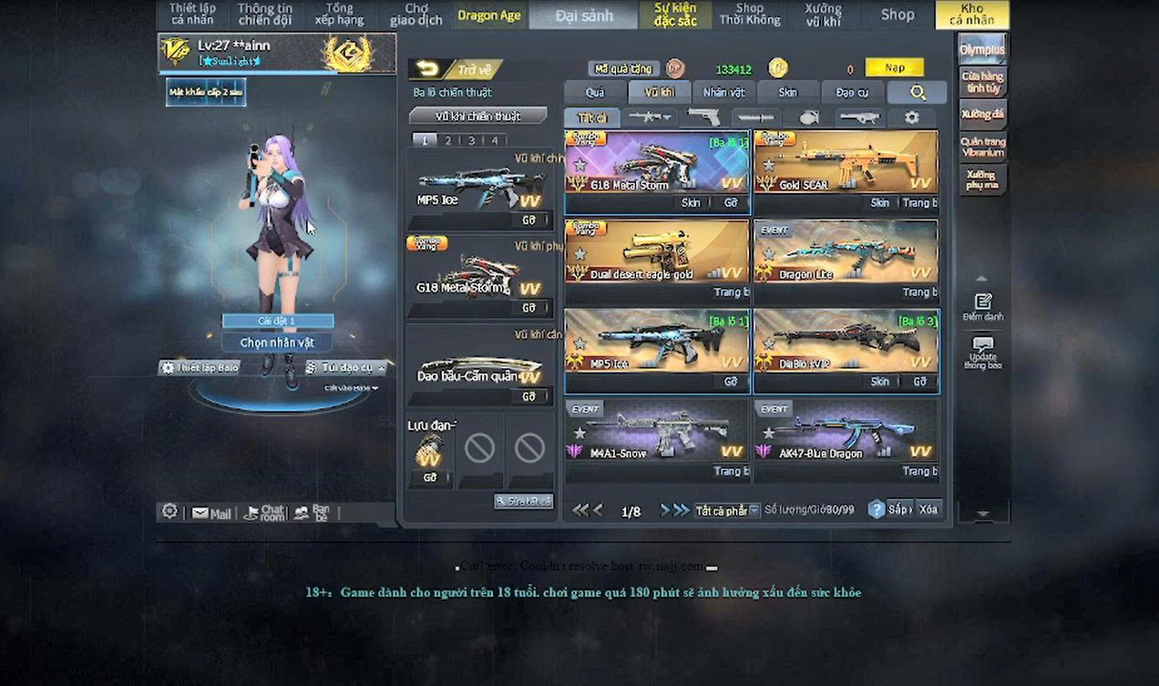 Ảnh đại diện Acc Truy Kích Vip